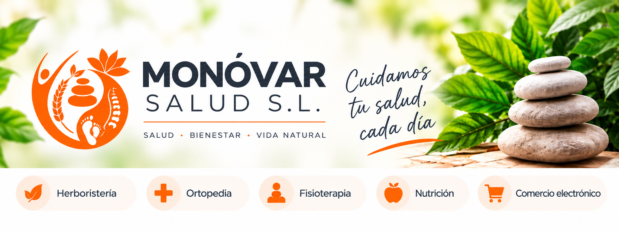 Monovar Salud S.L. - Salud, bienestar y vida natural. Herboristería, ortopedia, fisioterapia, nutrición y comercio electrónico.