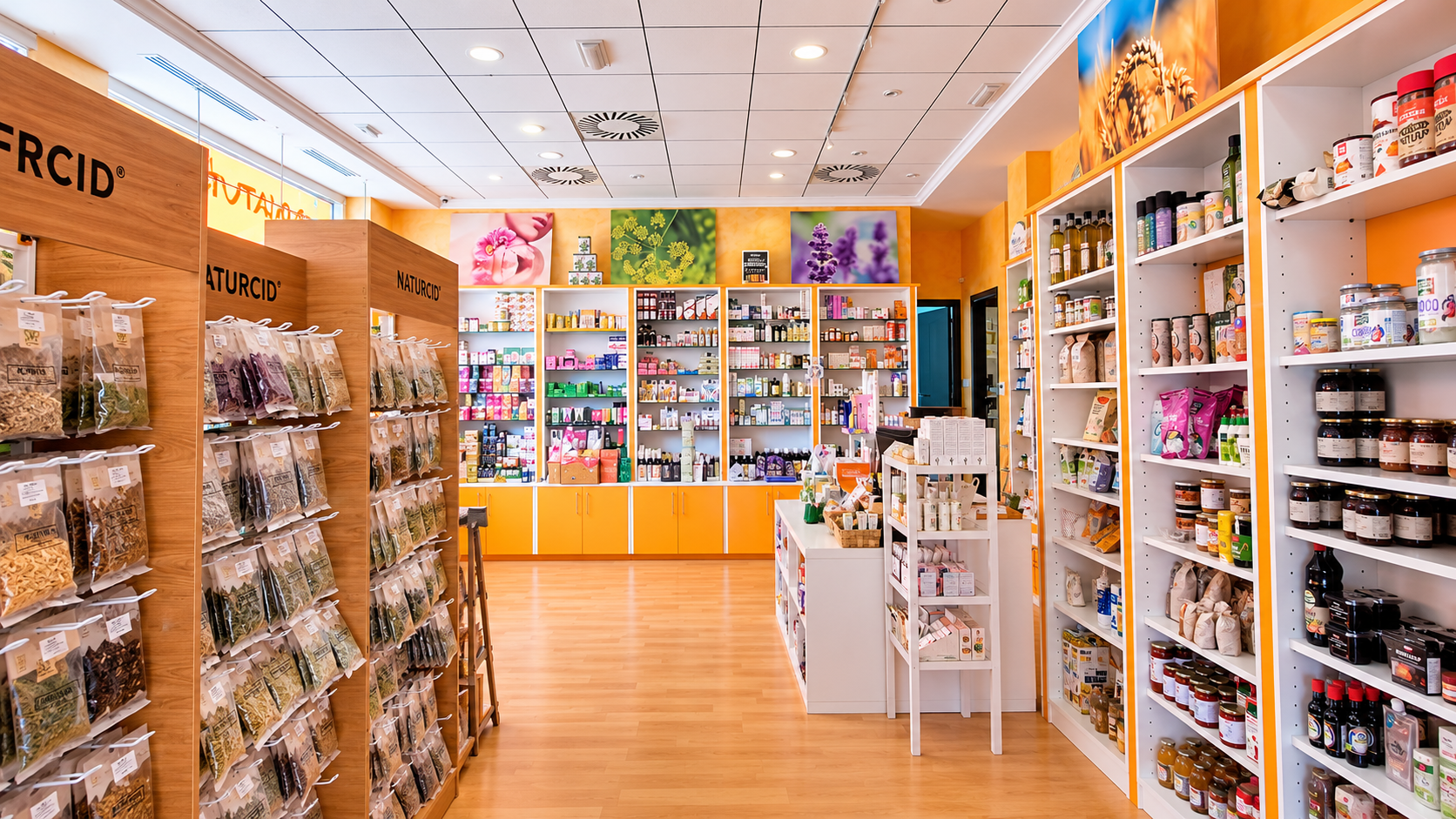 Interior de Natura Parafarmacia